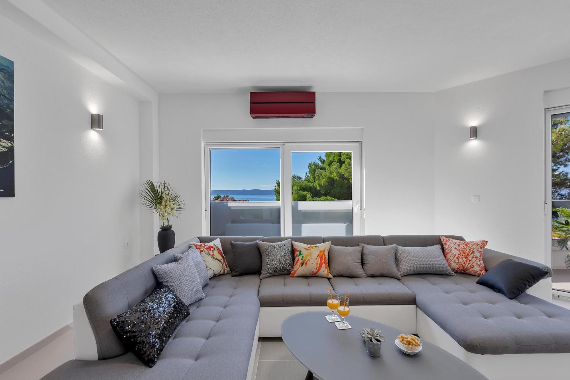Golden Horizon Retreat Apartment Podgora Exterior photo
