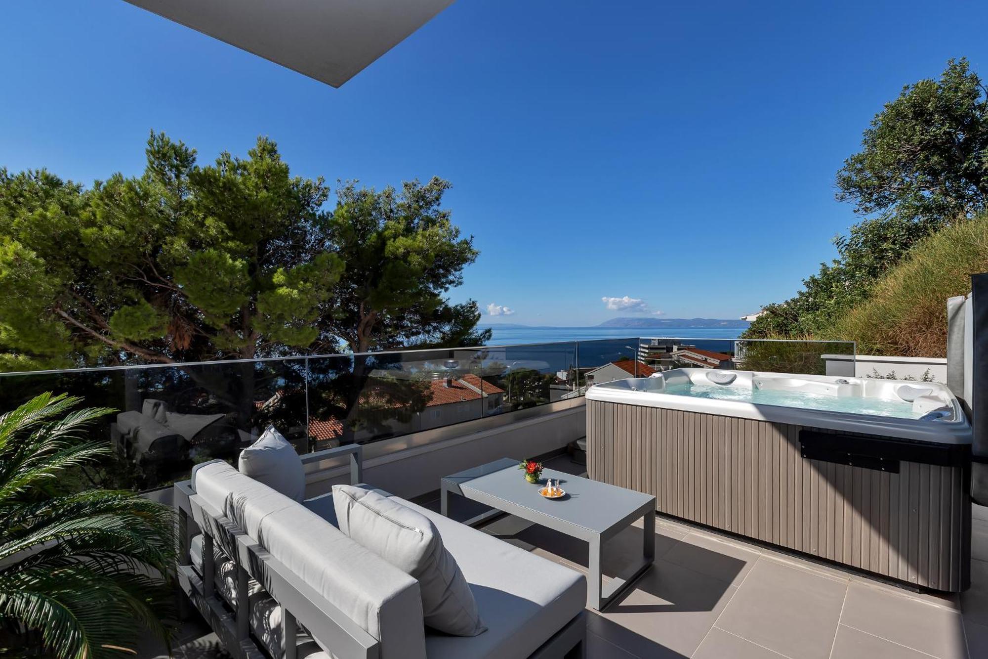Golden Horizon Retreat Apartment Podgora Exterior photo