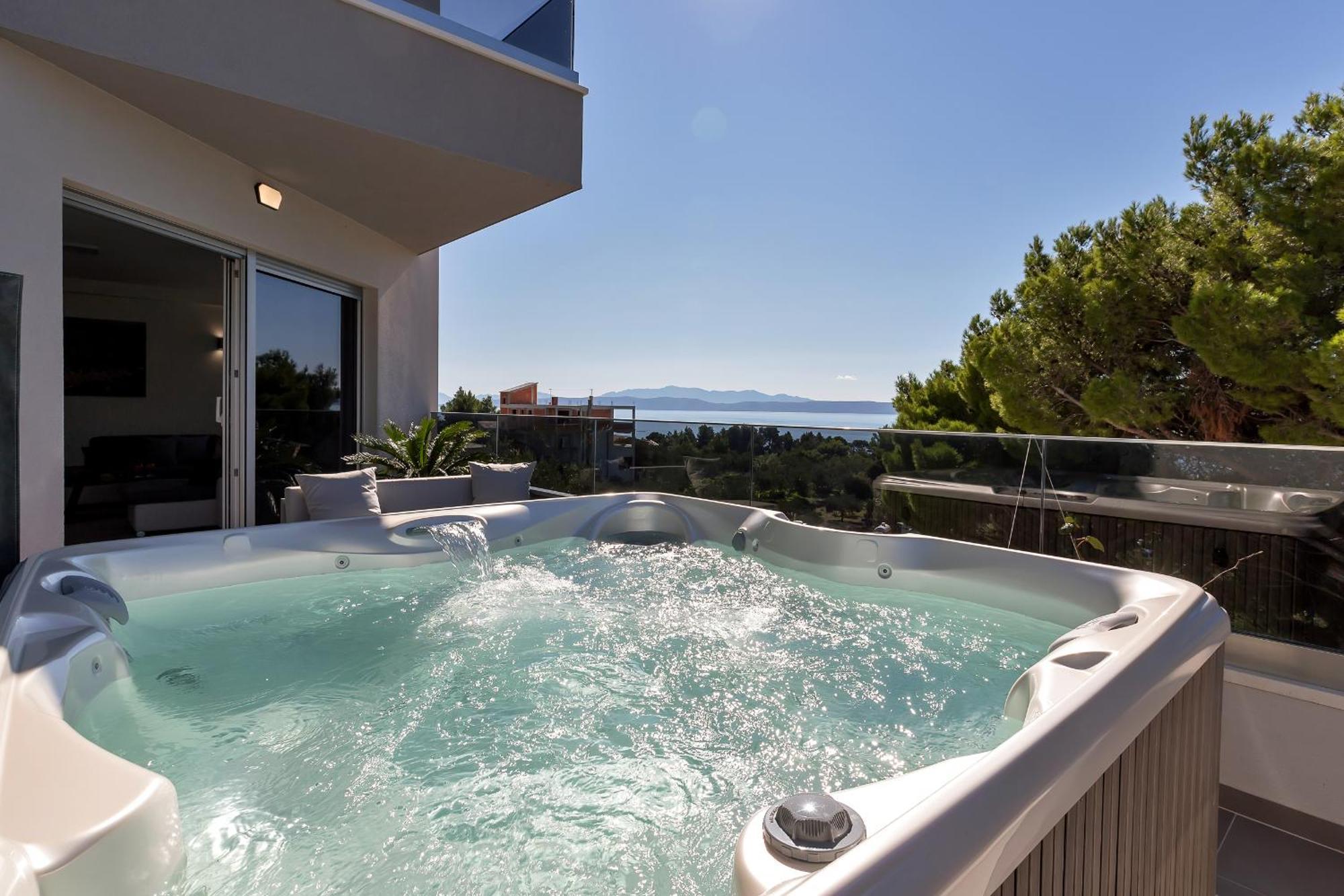 Golden Horizon Retreat Apartment Podgora Exterior photo